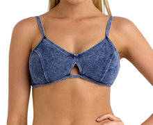 Seafolly Women's Deja Blue Bralette Bikini Top - Denim