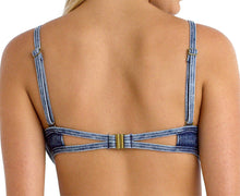 Seafolly Women's Deja Blue Bralette Bikini Top - Denim