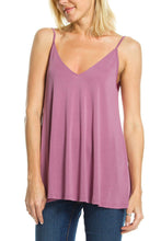 KLKD Women's Deep V Front and Back Sleeveless Top