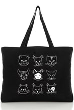 KLKD Women's Eco-Friendly Printed Heavy Canvas Tote Bag