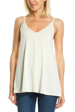 KLKD Women's Deep V Front and Back Sleeveless Top