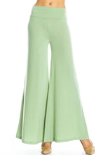 KLKD Women's Solid Wide Leg Palazzo Pants