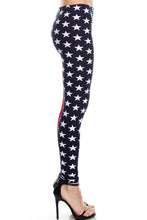 KLKD Women's American Flag Print Leggings Jeggings