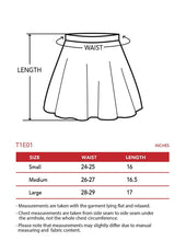 KLKD Women's Basic Versatile Solid Flared Skater Skirt Made in U.S.A.