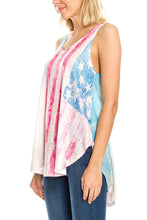 KLKD Women's American Flag Tank Top